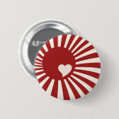 Badge Rond 5 Cm Secours japonais (Devant & derrière)