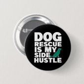 Badge Rond 5 Cm Secourt animale mignonne (Devant & derrière)