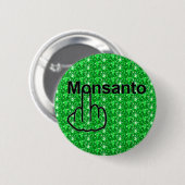 Badge Rond 5 Cm Secousse de Monsanto de bouton (Devant & derrière)