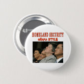 BADGE ROND 5 CM SÉCURITÉ DE PATRIE (Devant & derrière)