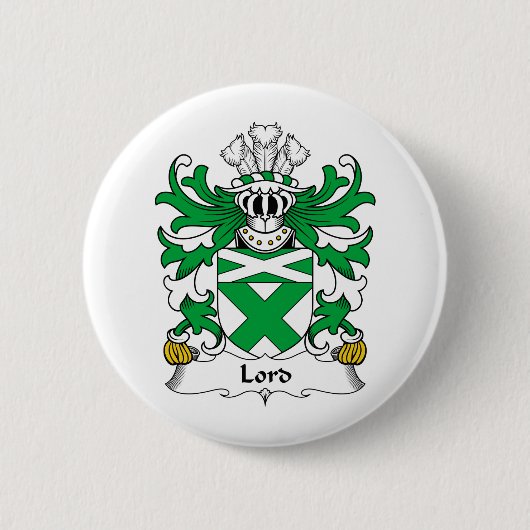 Badge Rond 5 Cm Seigneur Family Crest (Devant)