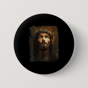 Badge Rond 5 Cm Seigneur Jésus-Christ