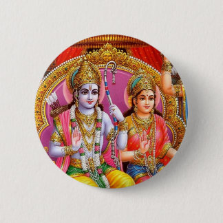 Badge Rond 5 Cm Seigneur Rama