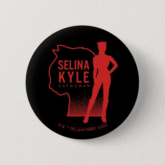 Badge Rond 5 Cm Selina Kyle Catwoman - logo (Devant)