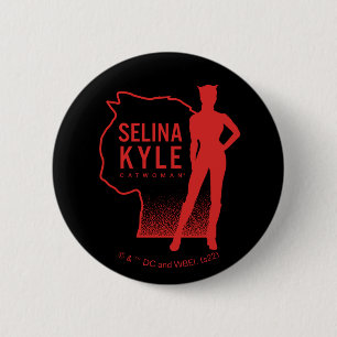 Badge Rond 5 Cm Selina Kyle Catwoman - logo