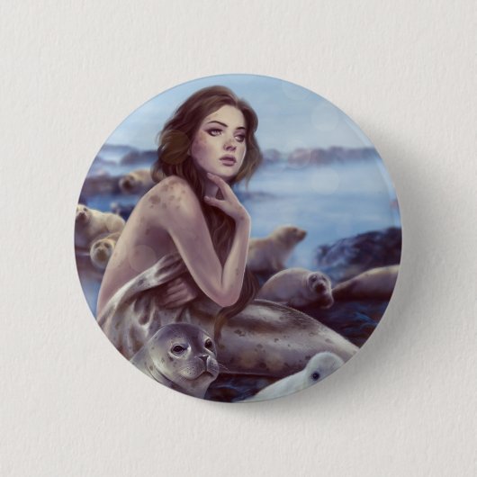 Badge Rond 5 Cm Selkie (Devant)