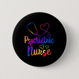 Badge Rond 5 Cm Semaine de l'infirmière en psychiatrie Infirmière 