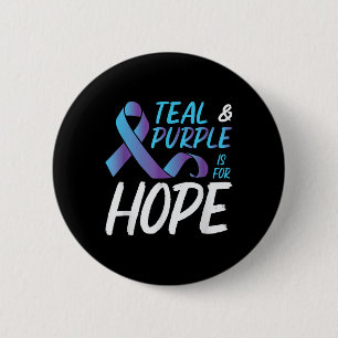 Badge Rond 5 Cm Semaine de prévention du suicide 988 Soutien à la