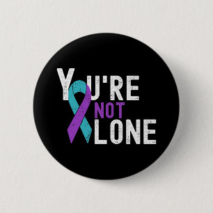 Badge Rond 5 Cm Semaine de prévention du suicide Sensibilisation V