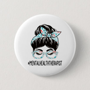 Badge Rond 5 Cm Semaine des thérapeutes de la santé Appréciation F