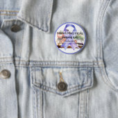 Badge Rond 5 Cm Semaine nationale de sensibilisation aux troubles  (En situation)