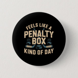 Badge Rond 5 Cm Semble être une journée en cage de pénalité _5