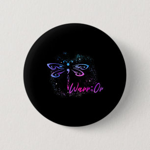 Badge Rond 5 Cm Semicolon de la libellule de prévention du suicide
