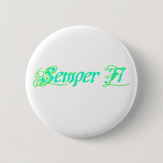 Badge Rond 5 Cm Semper Fi (Devant)