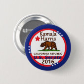 Badge Rond 5 Cm Sénat 2016 de HARRIS (Devant & derrière)