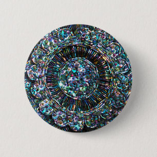 Badge Rond 5 Cm Sénat Bling -