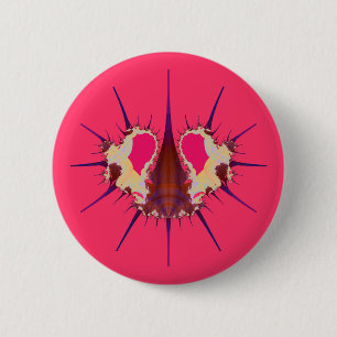 Badge Rond 5 Cm Seneca Bug