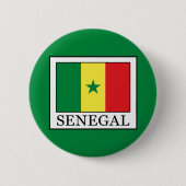 Badge Rond 5 Cm Sénégal (Devant)
