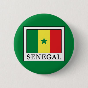 Badge Rond 5 Cm Sénégal