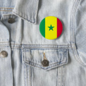 Badge Rond 5 Cm Sénégal (En situation)
