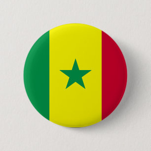 Badge Rond 5 Cm Sénégal