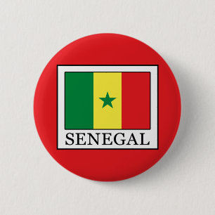 Badge Rond 5 Cm Sénégal