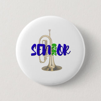 Badge Rond 5 Cm Senior 2020 - Mellophone