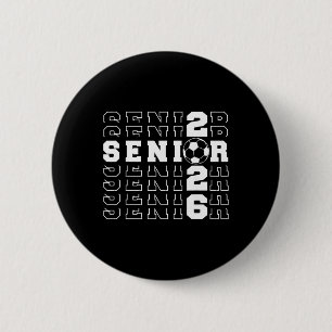 Badge Rond 5 Cm Senior 2026 Football Cl De 2026 Seniors École Dipl