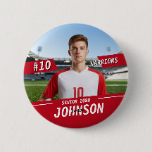 Senior Soccer Team Player Custom Color Sports