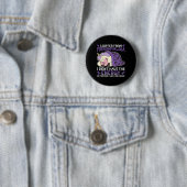 Badge Rond 5 Cm Sensibilisation à la fibromyalgie (En situation)