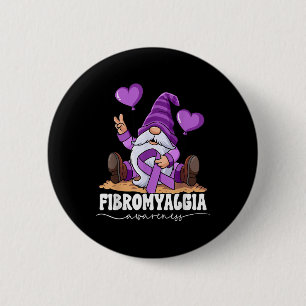Badge Rond 5 Cm Sensibilisation à la fibromyalgie