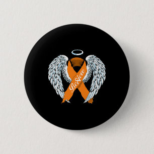 Badge Rond 5 Cm Sensibilisation À La Leucémie Croire Le Ruban Oran