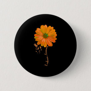 Badge Rond 5 Cm Sensibilisation à la leucémie Joli soutien Épouse