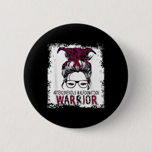Badge Rond 5 Cm Sensibilisation à la malformation artérioveineuse