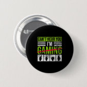Badge Rond 5 Cm Sensibilisation à la perte auditive et fierté des (Devant & derrière)