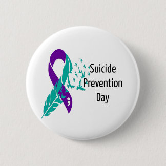 Badge Rond 5 Cm Sensibilisation à la prévention