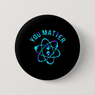 Badge Rond 5 Cm Sensibilisation à la prévention