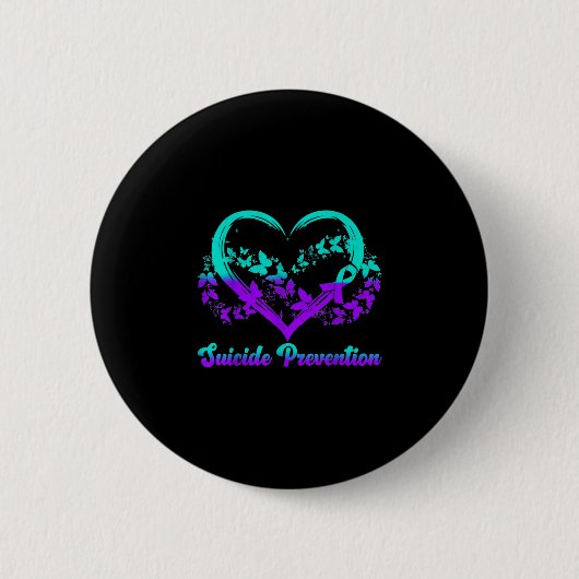 Badge Rond 5 Cm Sensibilisation à la prévention (Devant)