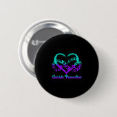 Badge Rond 5 Cm Sensibilisation à la prévention (Devant & derrière)