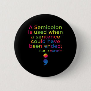 Badge Rond 5 Cm Sensibilisation à la prévention du suicide Santé m
