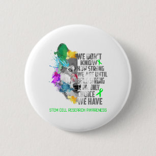 Badge Rond 5 Cm Sensibilisation à la recherche sur les cellules so