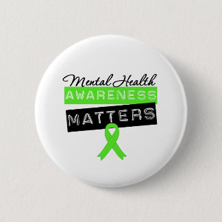 Badge Rond 5 Cm Sensibilisation à la santé mentale