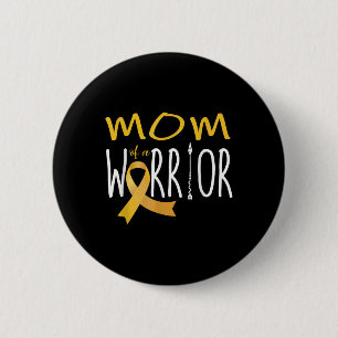 Badge Rond 5 Cm Sensibilisation à l'enfance au cancer Maman d'un g