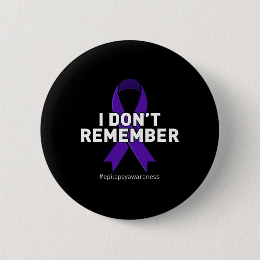 Badge Rond 5 Cm Sensibilisation à l'épilepsie 2 (Devant)