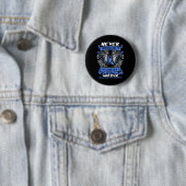 Badge Rond 5 Cm Sensibilisation à l'HYDROCEPHALUS 2016 (En situation)