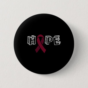 Badge Rond 5 Cm Sensibilisation à l'neurysme Espérance