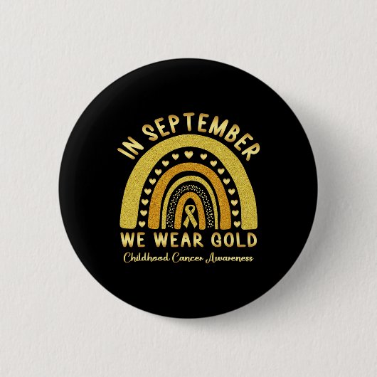 Badge Rond 5 Cm Sensibilisation au cancer chez l'enfant Le requin  (Devant)