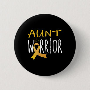 Badge Rond 5 Cm Sensibilisation au cancer de l'enfant Tante d'un g