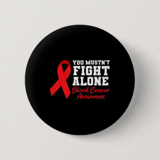 Badge Rond 5 Cm Sensibilisation au cancer du sang Cancer du sang