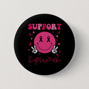 Badge Rond 5 Cm Sensibilisation au cancer du sein super Hommes Fem